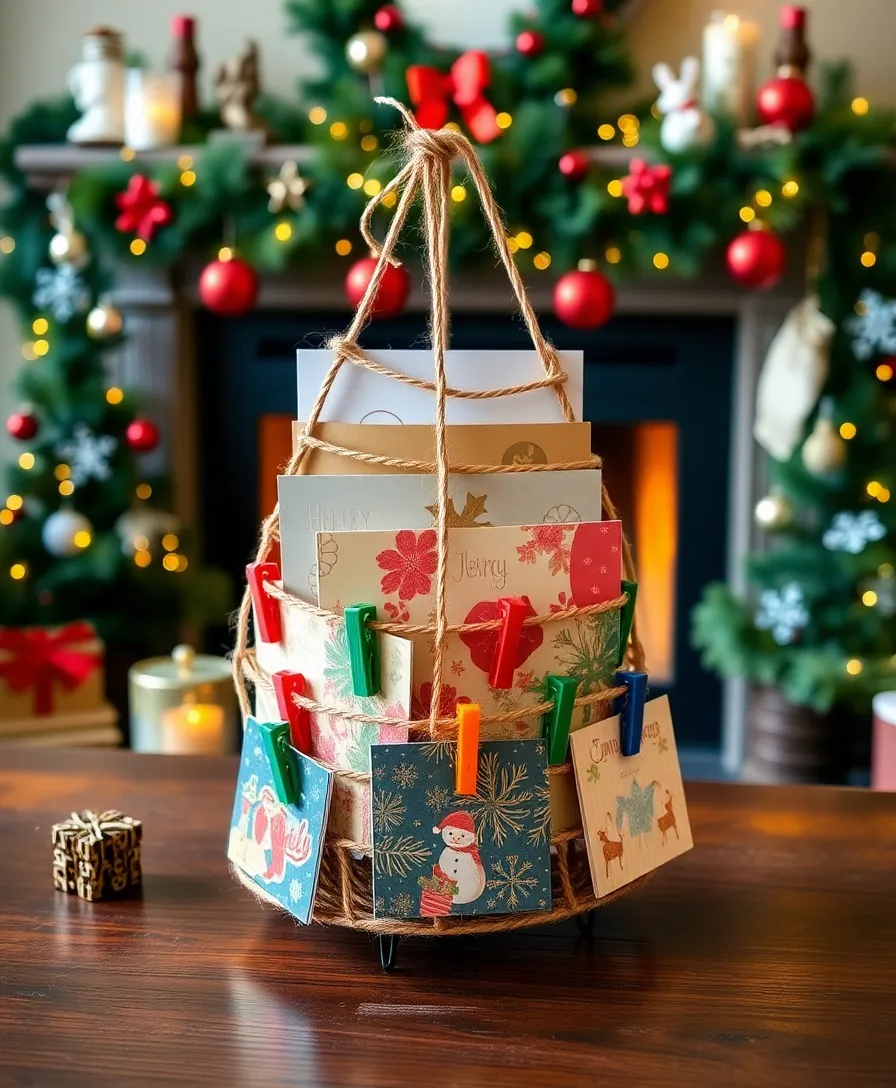 20 Festive Christmas Crafts You Can Make with the Kids (Get Inspired by #9!) - 7. Christmas Card Holder