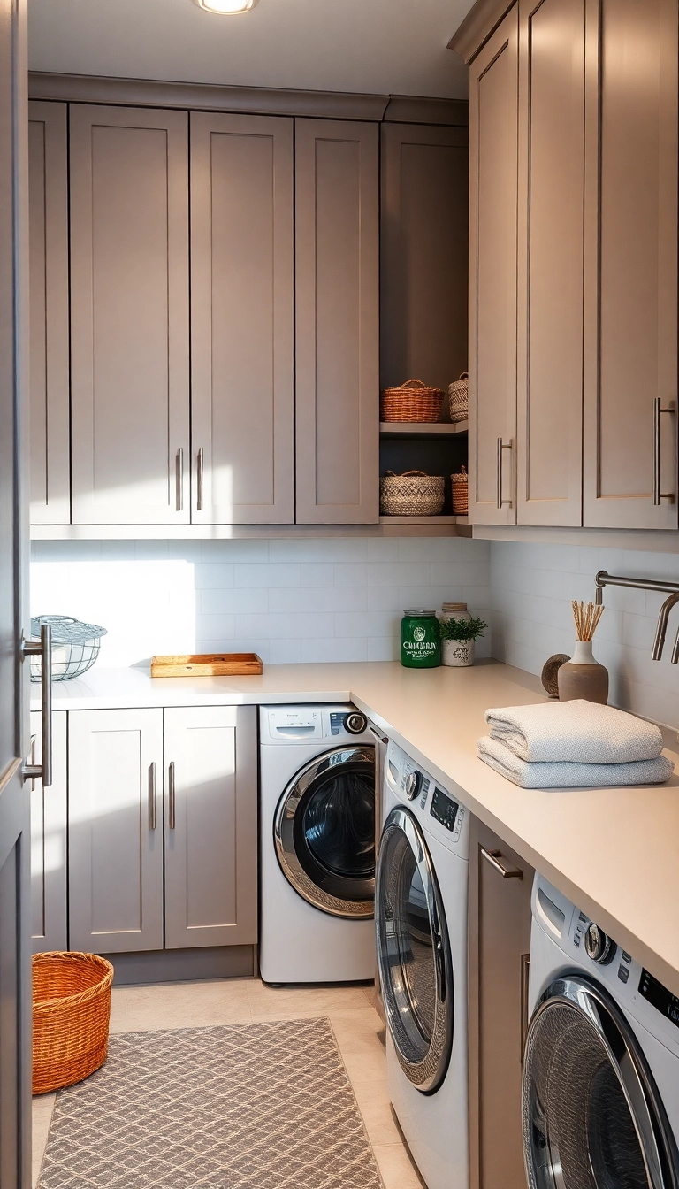 25 Dream House Rooms That Will Make You Swoon (You Won't Believe #14!) - 17. The Contemporary Laundry Room