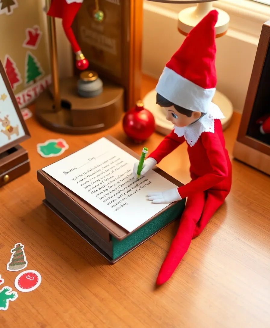 How to Start Easy Elf on the Shelf Ideas for a Magical Christmas Wallpaper! - 10. Elf's Letter to Santa