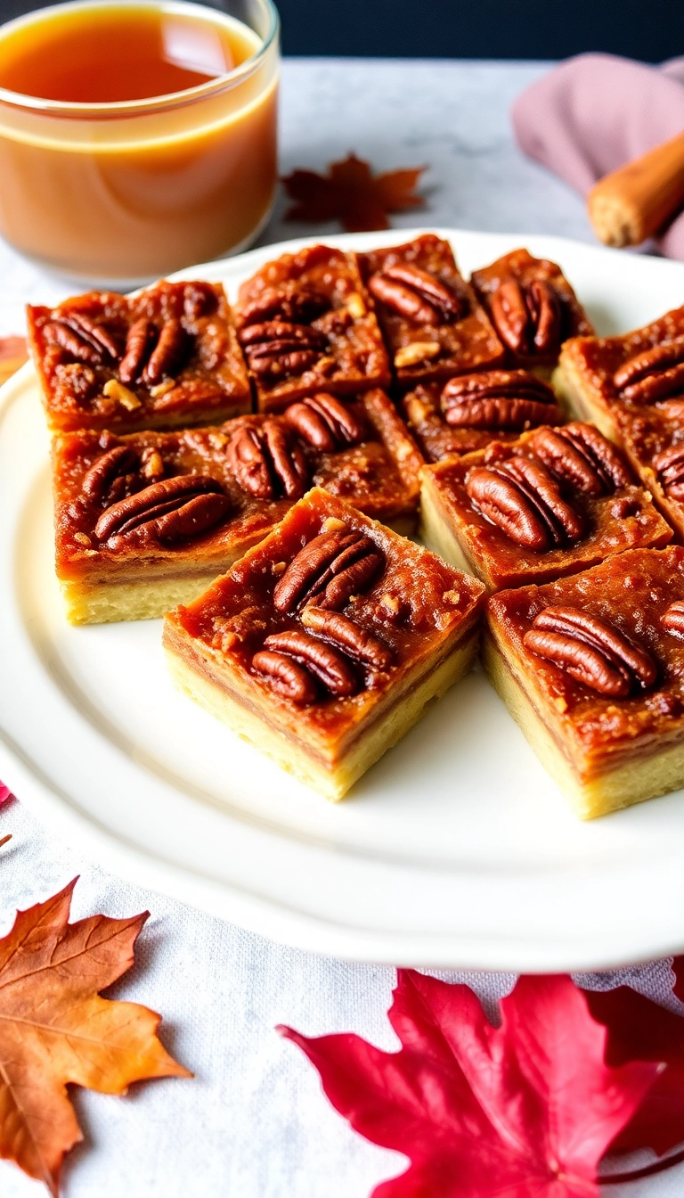 21 Fun Thanksgiving Dessert Ideas That'll Impress Your Guests (You Won't Believe #7!) - 5. Maple Pecan Pie Bars