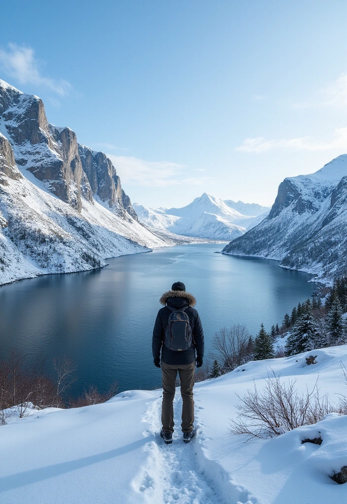 20 Ice-olated Adventures Trips to Inspire Your Next Journey (You'll Want to Book #11!) - 19. Snowy Coastline in Norway