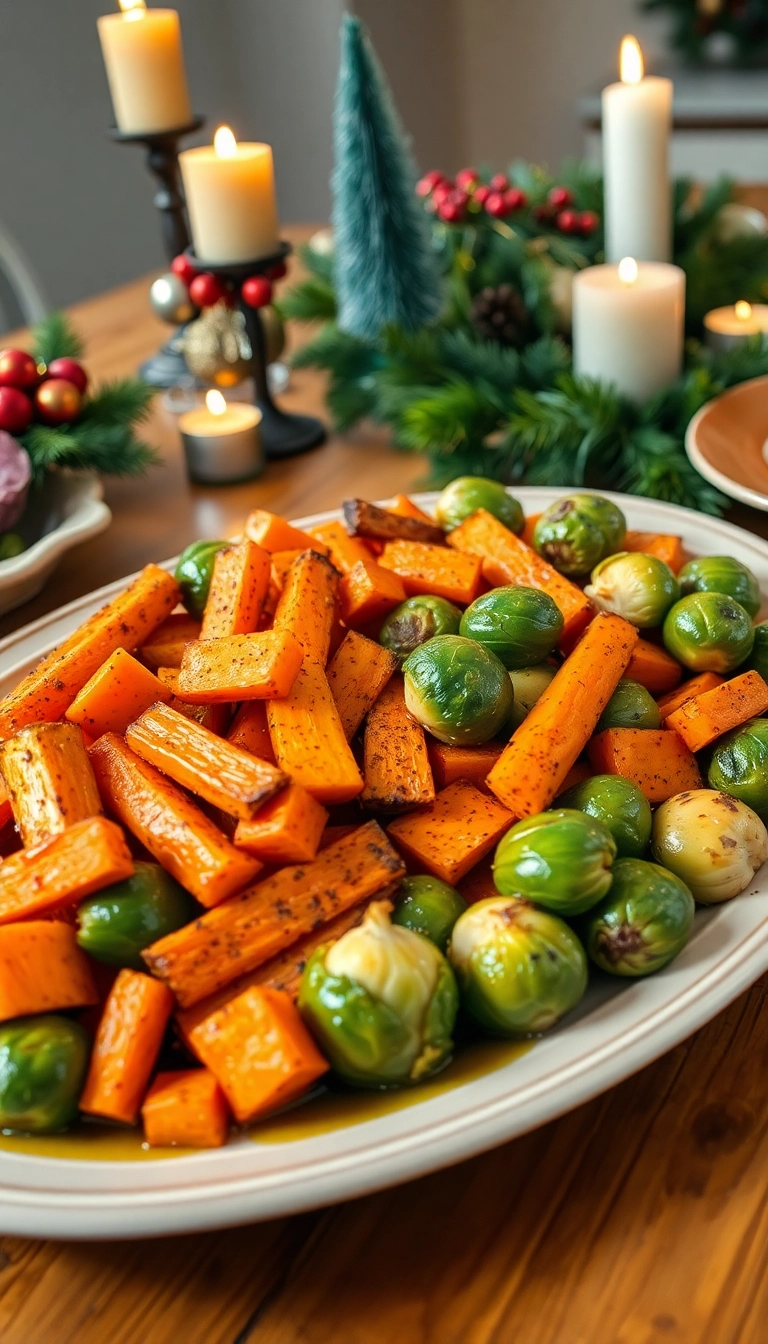 22 Christmas Dinner Ideas That'll Impress Your Guests (You Won't Believe #15!) - 11. Roasted Vegetable Medley