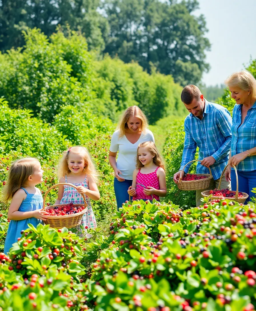 19 Fun Cabin Activities for Families That Will Bring You Closer Together (You’ll Love #13!) - 14. Berry Picking