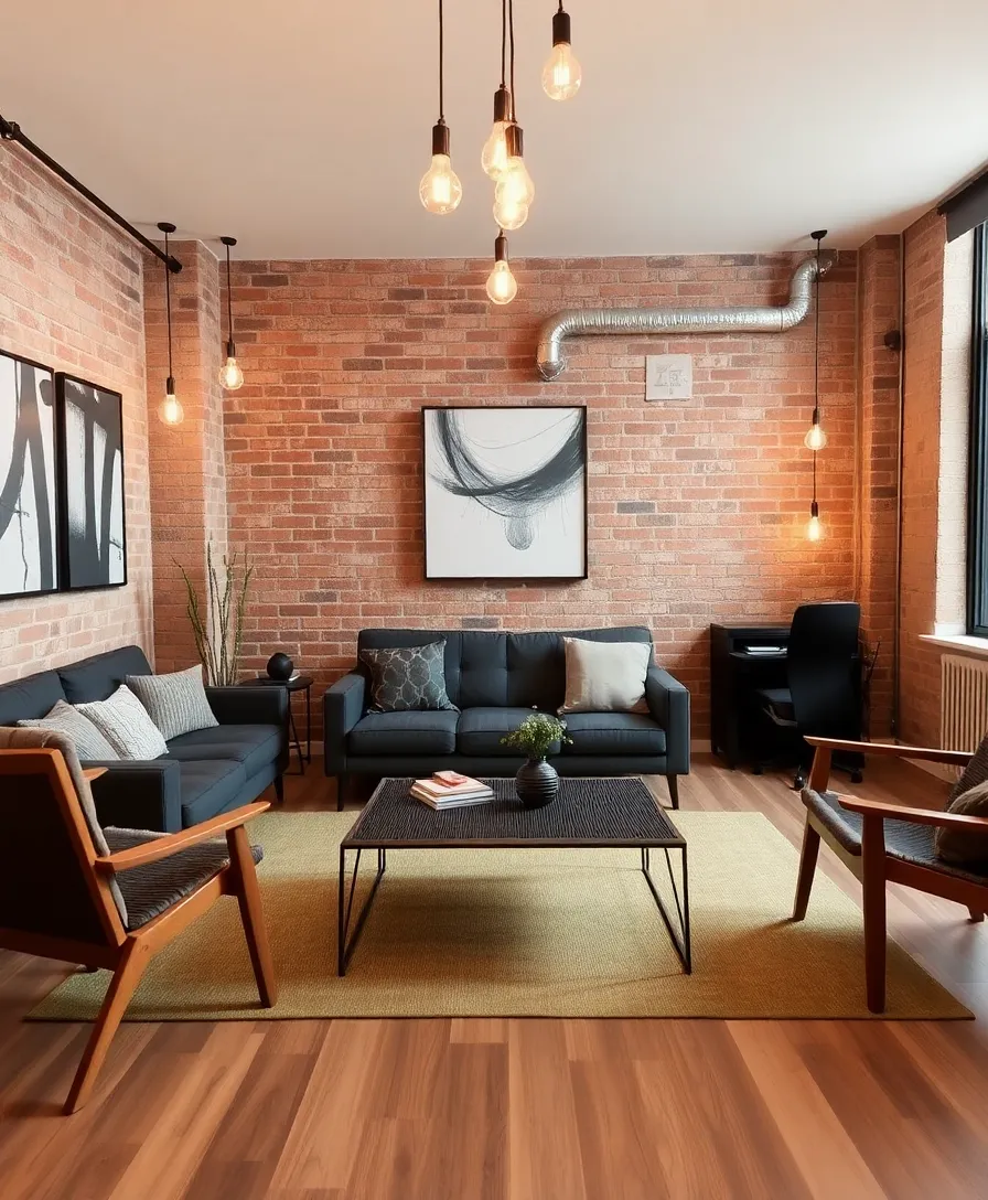 17 Stunning Living Room Makeovers Under $500 (You Won't Believe #8!) - 2. Urban Industrial Vibe