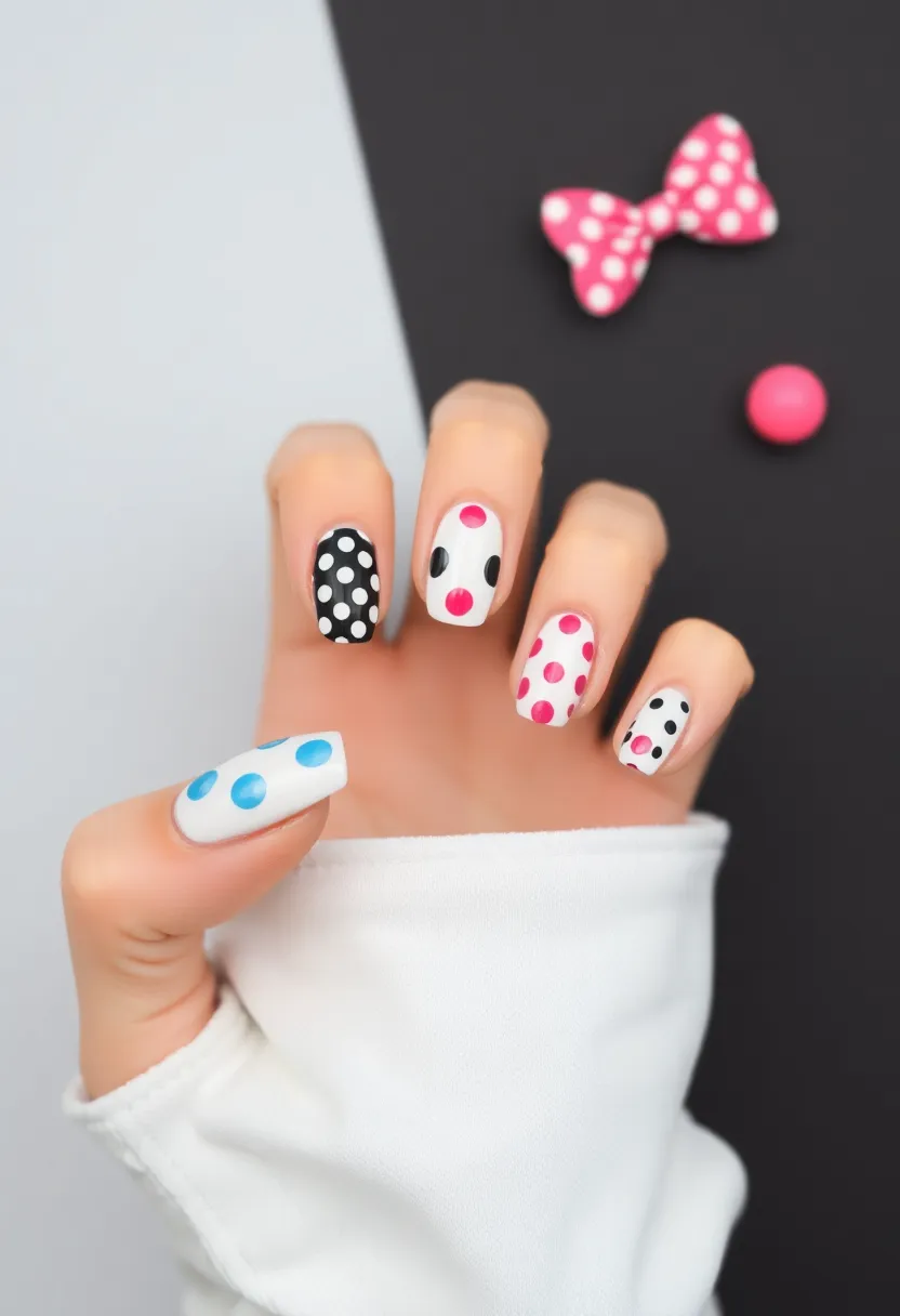 Join the 15-Day January Nails Challenge: 15 Days of Fun Nail Designs! - Day 13: Dotted Delight