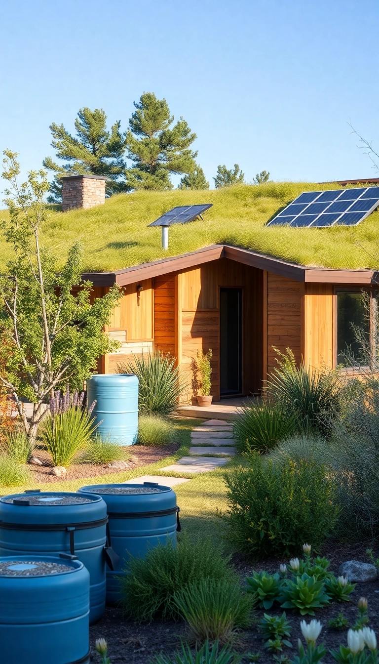 21 Modern Ranch Houses You’ll Love (Prepare to Be Inspired by #4!) - 5. Sustainable Materials and Eco-Friendly Design