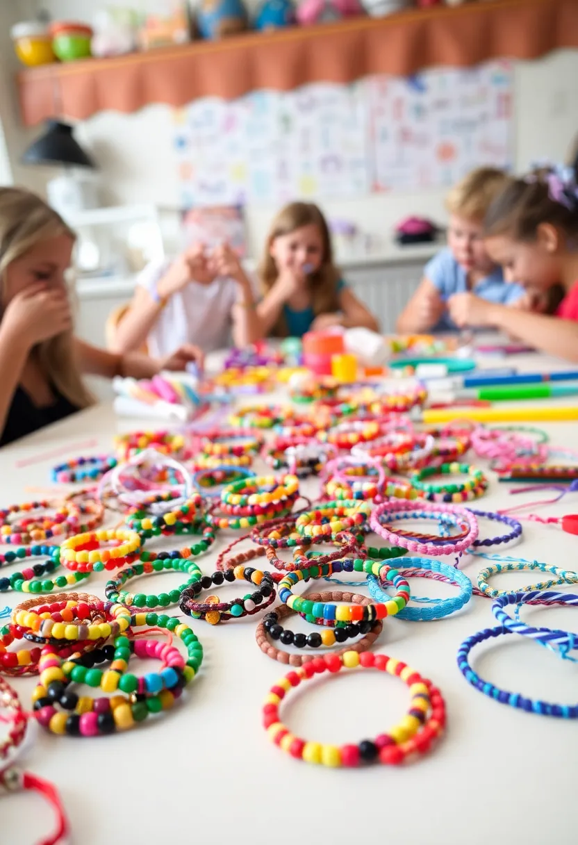 16 Fun Valentine's Day Crafts for Kids That'll Ignite Their Creativity! - 14. Valentine’s Day Friendship Bracelets