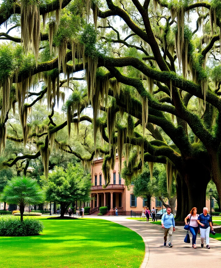 Unlock the Secrets: 15 Hidden Travel Gems in the USA You Must Visit! - 11. Savannah, Georgia