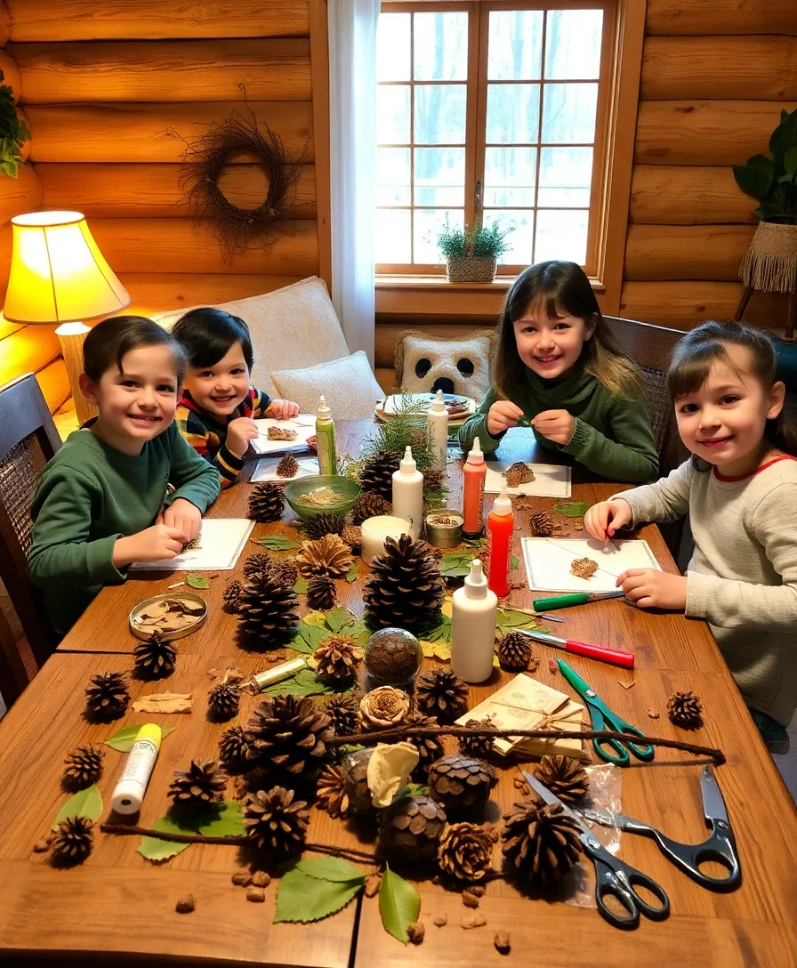 19 Fun Cabin Activities for Families That Will Bring You Closer Together (You’ll Love #13!) - 5. DIY Crafting Session