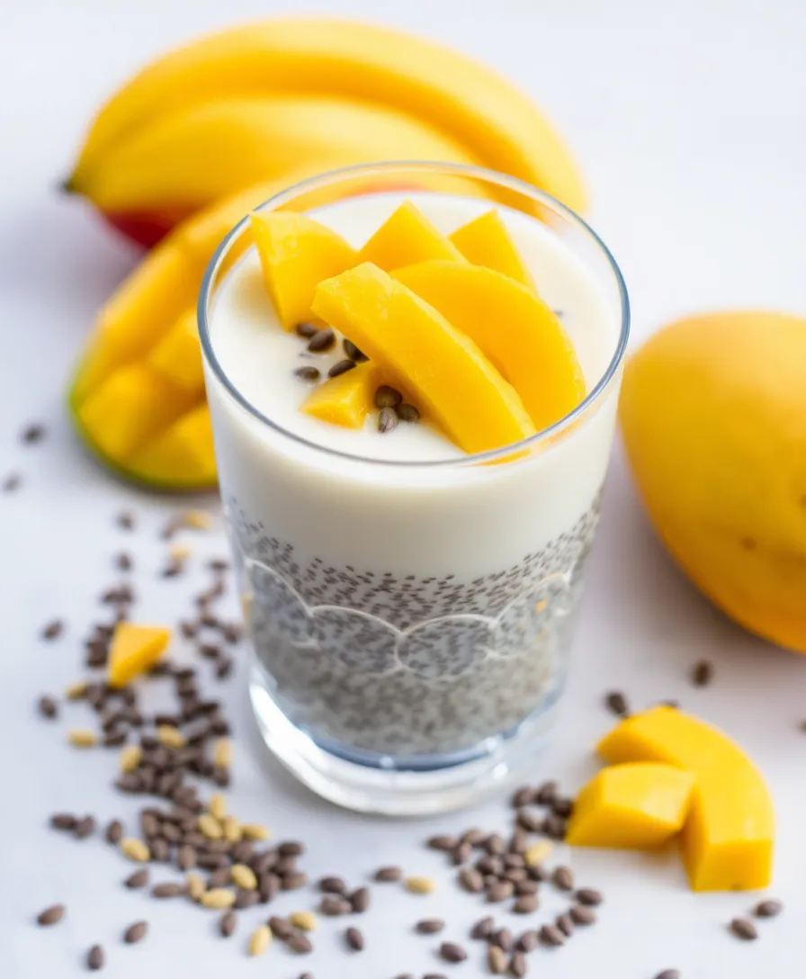 15 Delicious Meals That Are Easy and Nutritious! - 11. Chia Seed Pudding with Mango