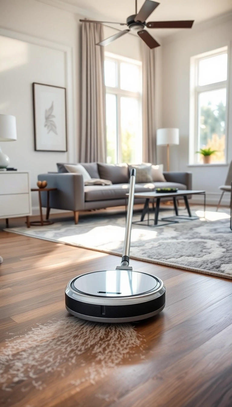 13 Smart Home Gadgets That'll Make You Feel Like You're Living in 2050 (#7 Is Mind-Blowing!) - 4. Automated Vacuum Cleaner