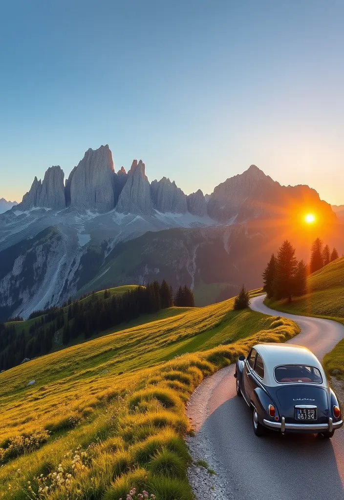 Hit the Road: 11 Scenic Routes for the Ultimate European Summer Aesthetic Road Trip! - 10. The Dolomites, Italy