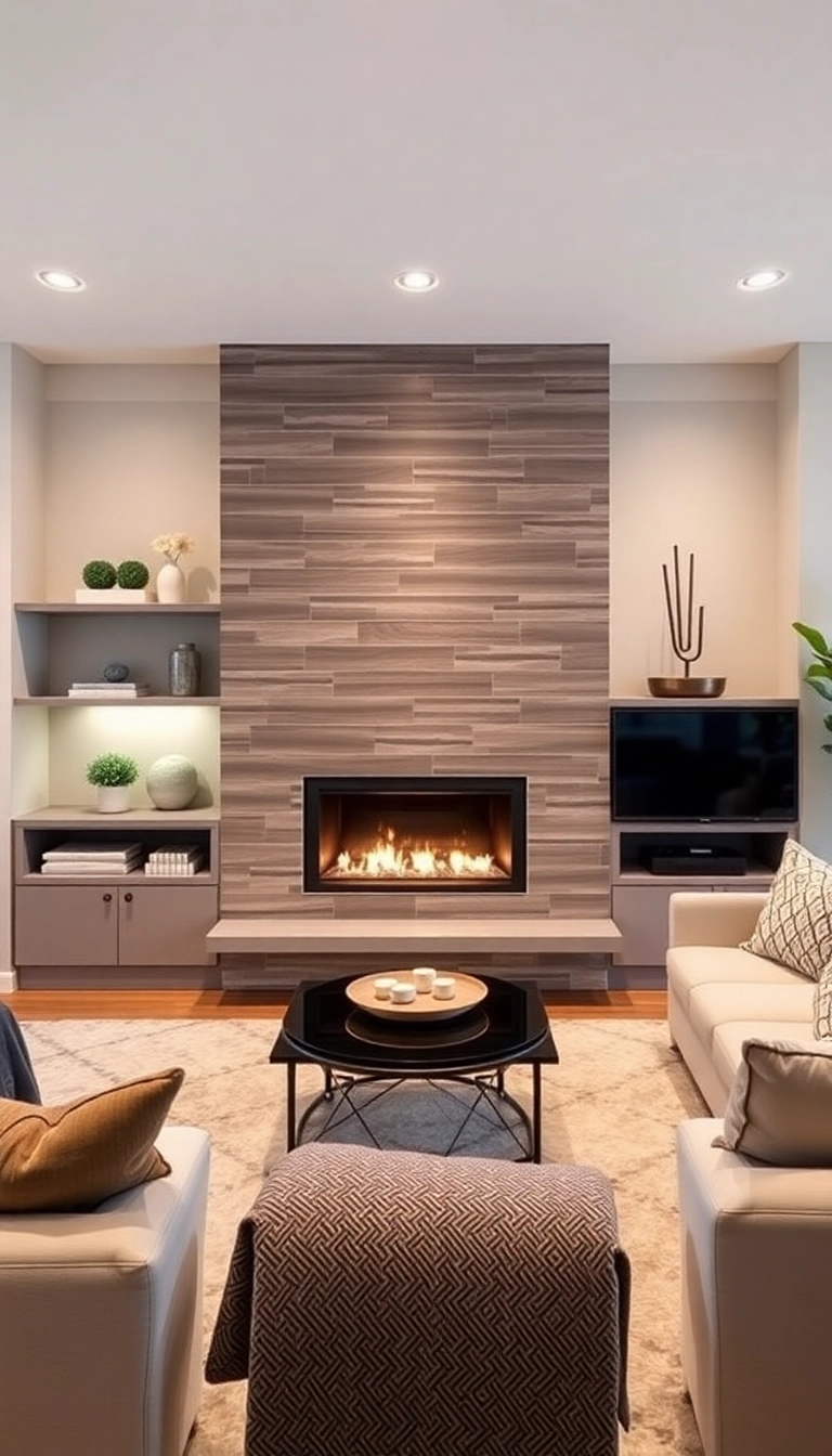 21 Modern Ranch Houses You’ll Love (Prepare to Be Inspired by #4!) - 17. Cozy Fireplaces