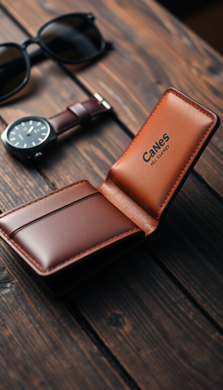 21 Cute Valentine's Day Gifts for Him That Will Melt His Heart (You Won't Believe #7!) - 1. Customized Leather Wallet