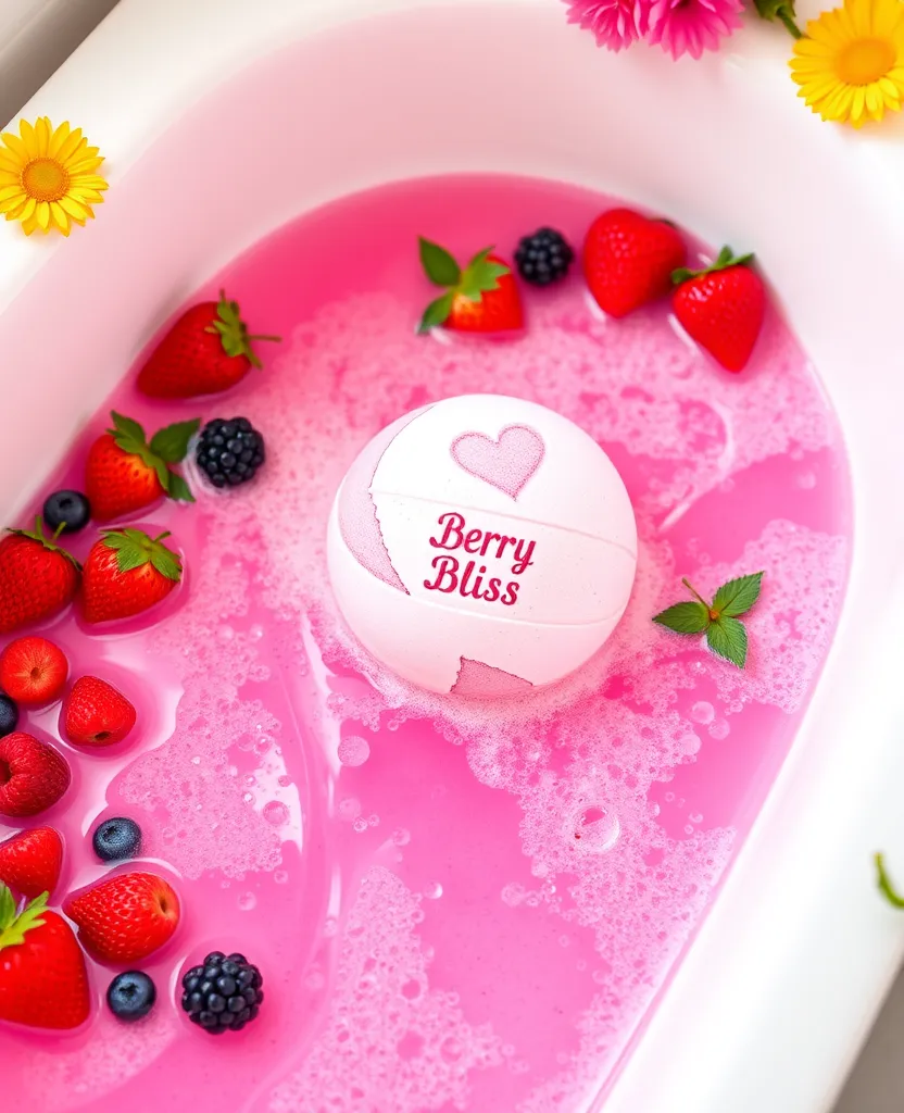 15 Irresistible Bath Bombs That Will Make You Fall in Love with Bath Time Again! - 12. Berry Bliss Bath Bomb