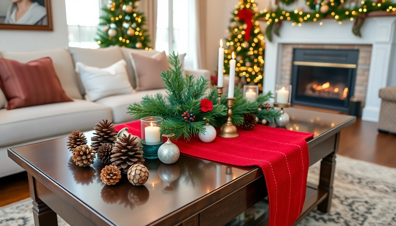 21 Christmas Coffee Table Decor Ideas That Will Have Your Guests Raving!