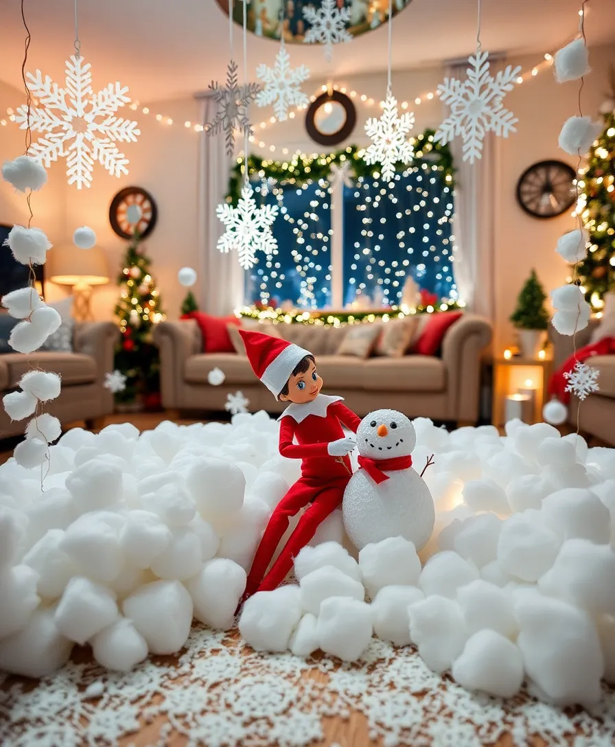 20 Elf on the Shelf Activities Your Kids Will Beg for Every December! - 17. Elf's Winter Wonderland