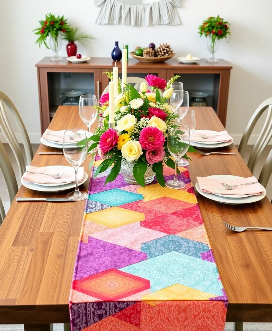 25 Easy DIY Home Decor Projects You Can Do This Weekend (You Won't Believe #12!) - 18. DIY Table Runner