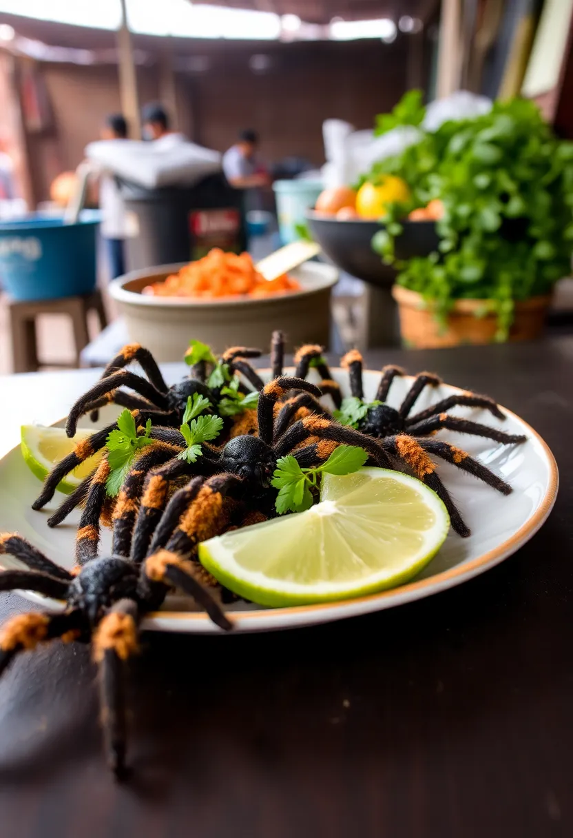 21 Unique Delicacy Foods from Around the World You Didn't Know Existed! - 8. Fried Tarantulas - Cambodia