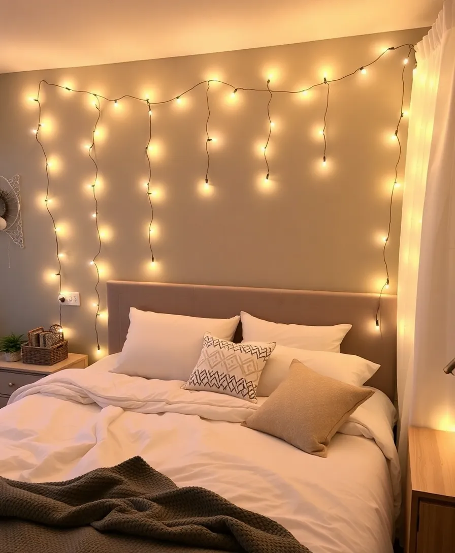 25 Easy DIY Home Decor Projects You Can Do This Weekend (You Won't Believe #12!) - 16. DIY String Lights