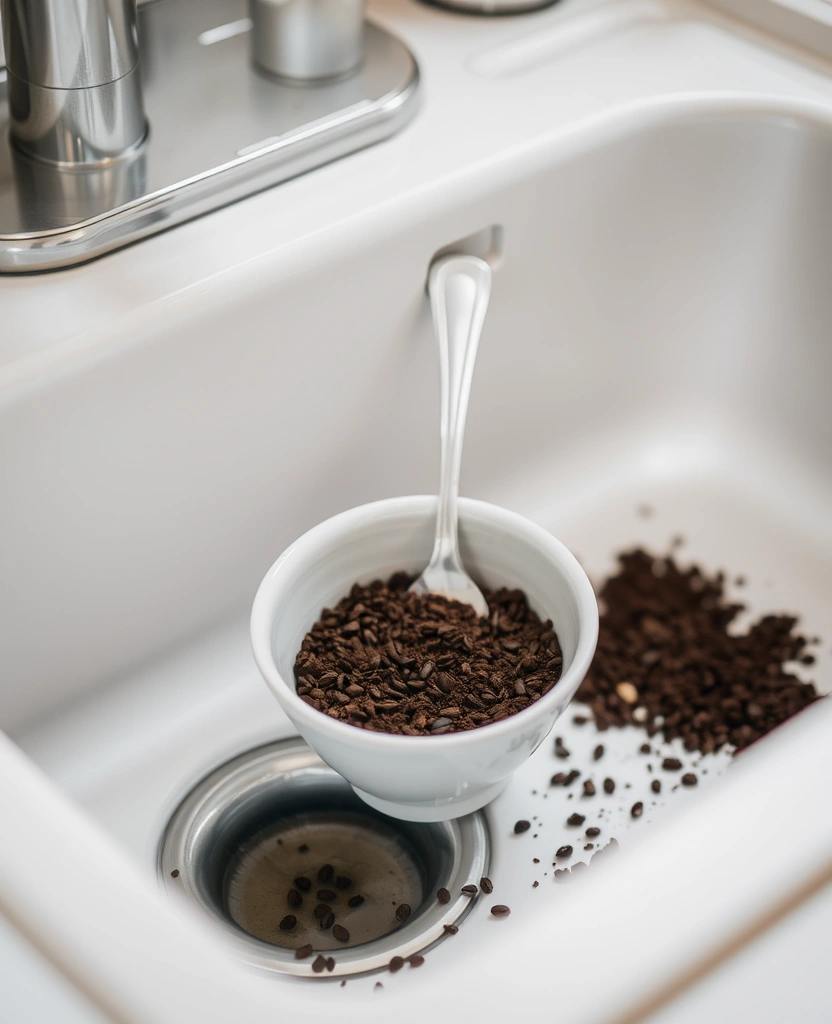 21 Non-Toxic Cleaning Hacks That'll Transform Your Home (Say Goodbye to Chemicals!) - 17. Coffee Grounds Scrub