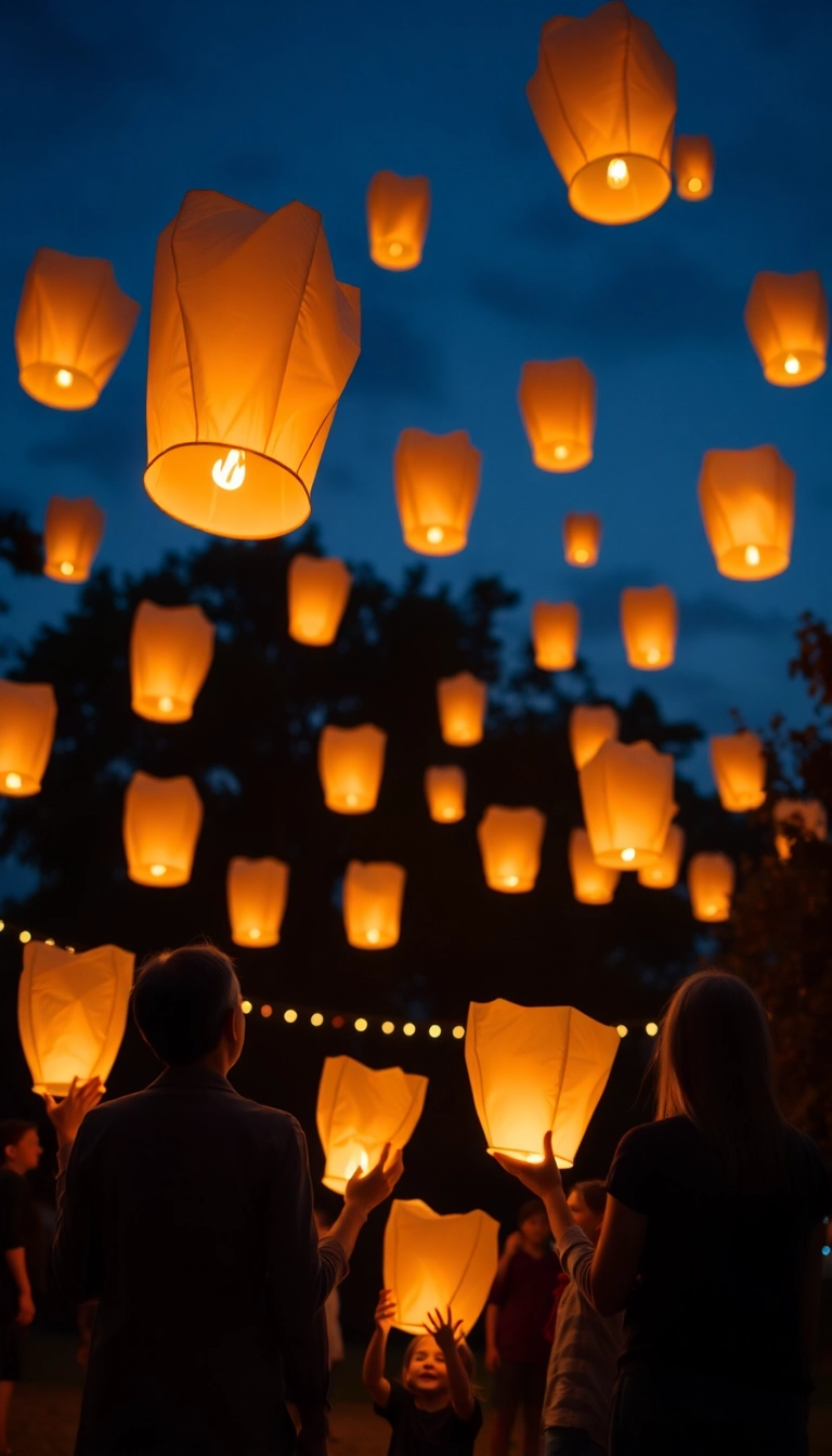 25 Fun Chinese New Year Activities for Families to Enjoy Together (Make Memories!) - 18. Making Wishes on Paper Lanterns