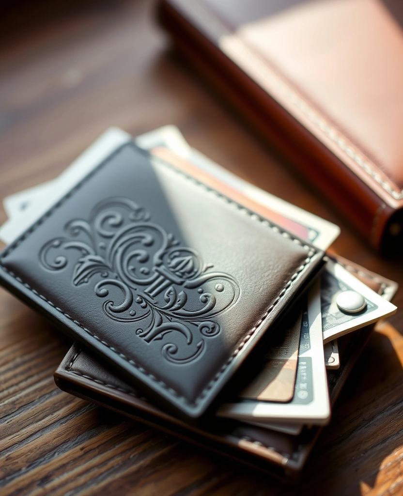 5 Personalized Valentine Boyfriend Gift Ideas He'll Adore! - 1. Engraved Leather Wallet: A Touch of Class