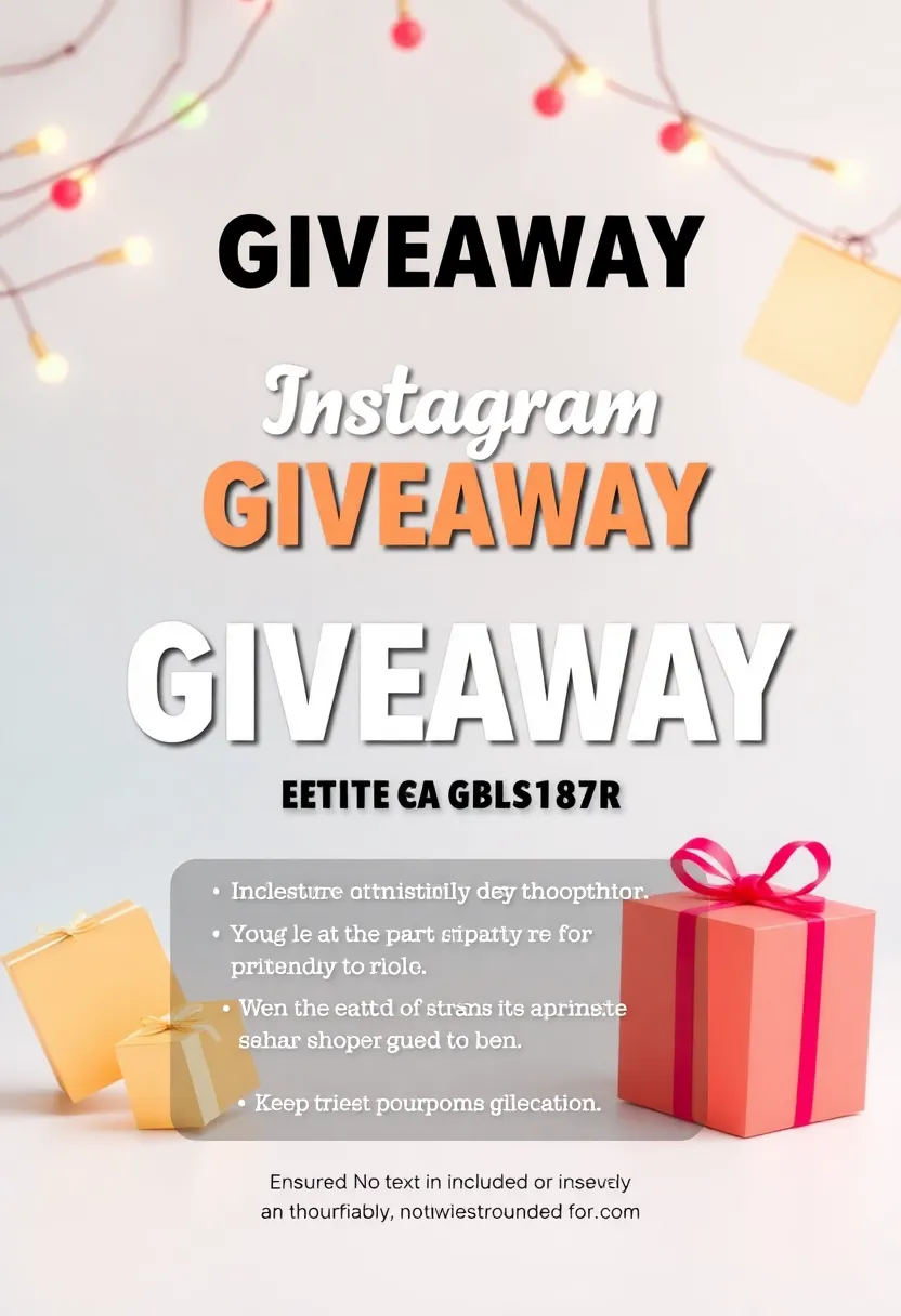 10 Untold Secrets to Make Money on Instagram (You Won't Believe #5!) - 7. Hosting Giveaways and Contests