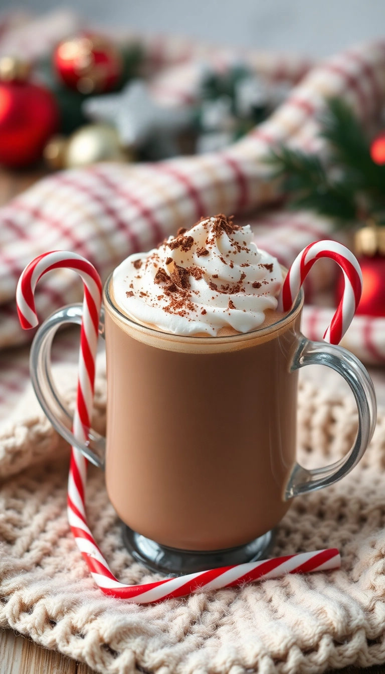 19 Christmas Drinks Ideas That'll Make Your Holiday Parties Sparkle! - 8. Hot Chocolate with a Twist