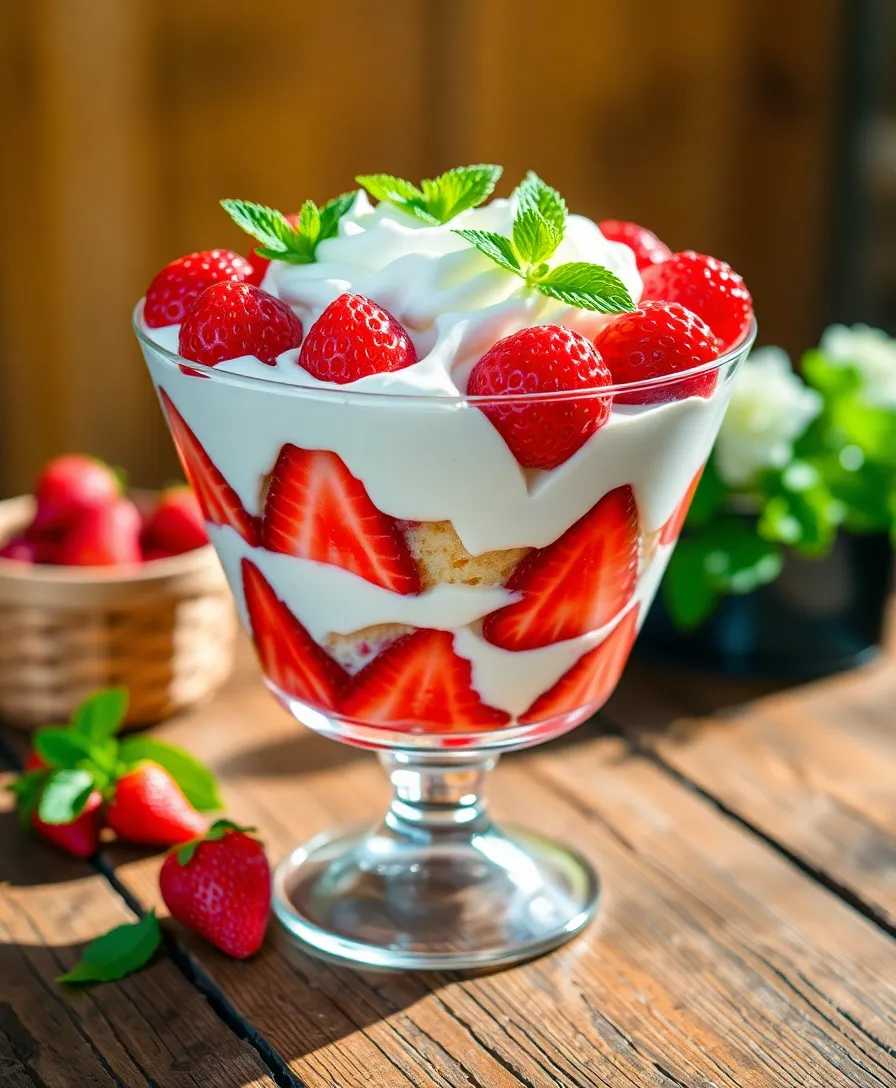 18 Showstopper Delicacy Desserts Perfect for Your Next Celebration (Everyone Will Be Asking for the Recipe!) - 3. Strawberry Shortcake Trifle