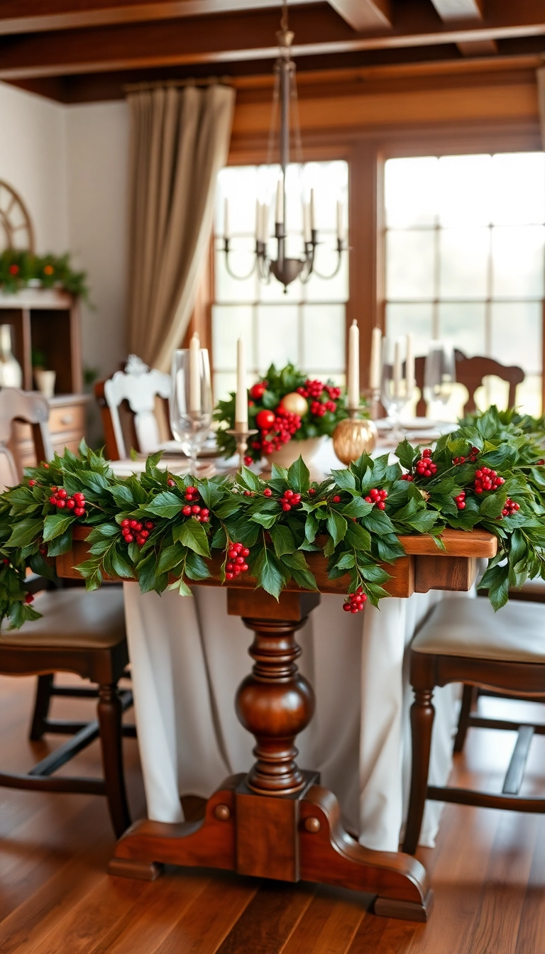 41 DIY Christmas Garland Ideas to Add Festive Flair 21 21 Unique DIY Christmas Garland Ideas That Will Wow Your Guests This Year! - Holly and Ivy Garland