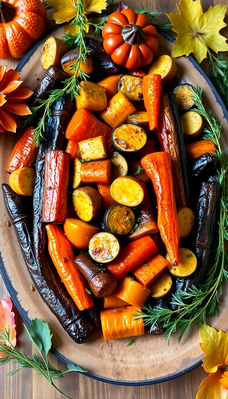 23 Thanksgiving Dinner Ideas That'll Make Your Feast Unforgettable! - 12. Roasted Root Vegetables