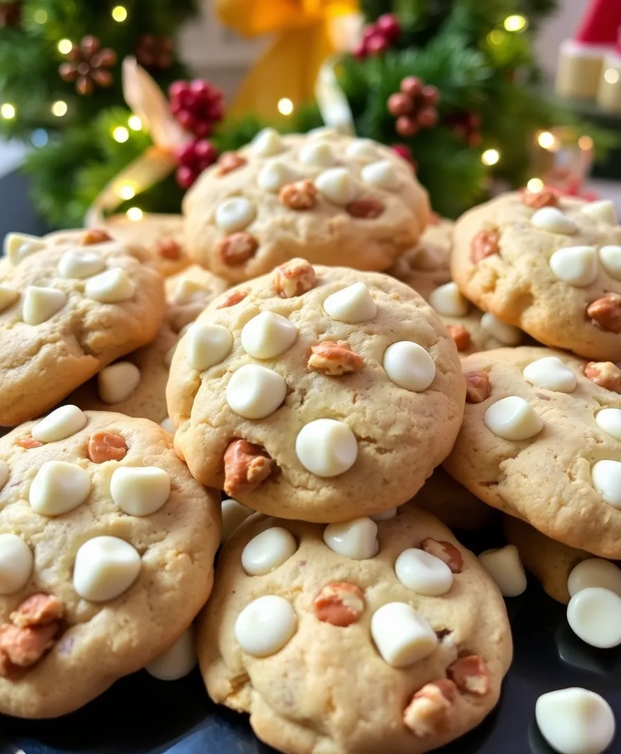 Christmas Cookies: 25 Easy Recipes to Delight Your Holiday Gatherings! - 9. White Chocolate Macadamia Nut Cookies