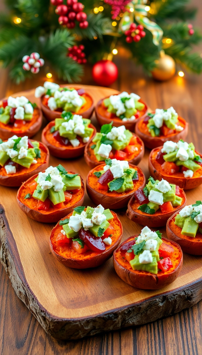 22 Festive Appetizers to Make Your Christmas Party Unforgettable (Don't Miss #7!) - 10. Sweet Potato Bites