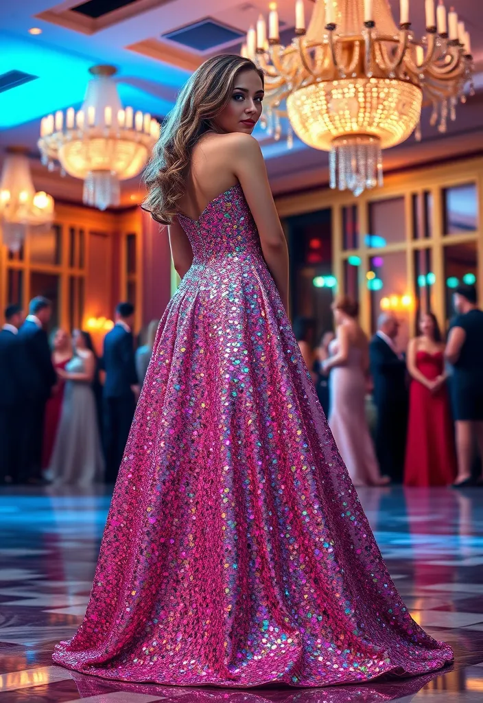 14 Must-Have Prom Dress Trends of 2023 That Will Turn Heads (Don't Miss #9!) - 3. Sparkling Sequins