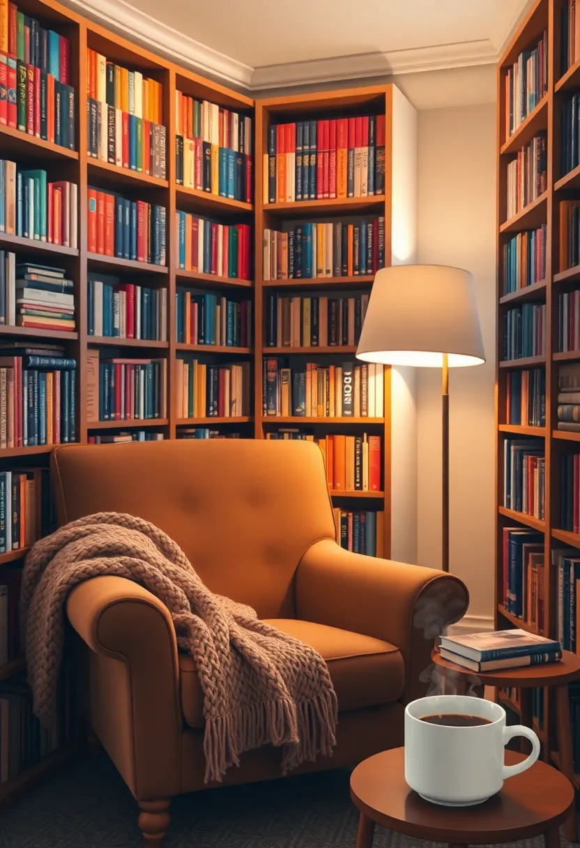 10 Self Care Night Routine Ideas That Will Transform Your Evenings! - 4. Cozy Reading Nook