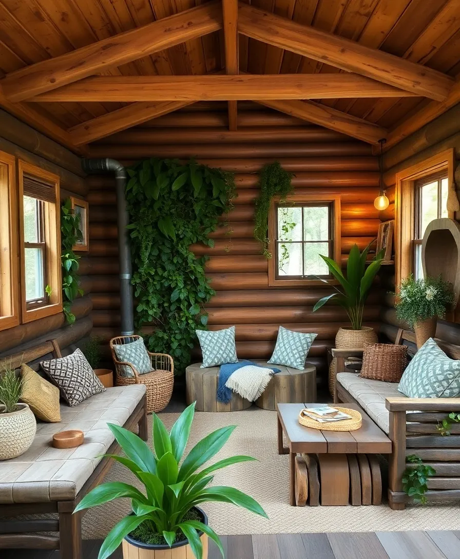 20 Must-See Cabin Weekend Inspo Ideas for a Dreamy Escape (You Won't Believe #7!) - 14. Sustainable Decor Choices