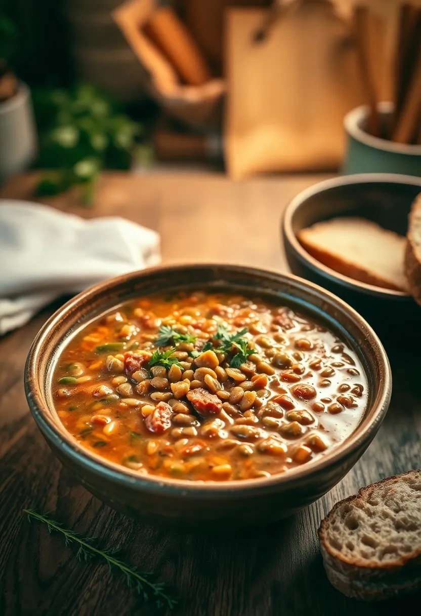 15 Quick & Easy Healthy Lunch Recipes That Will Make You Feel Amazing! - 8. Lentil Soup