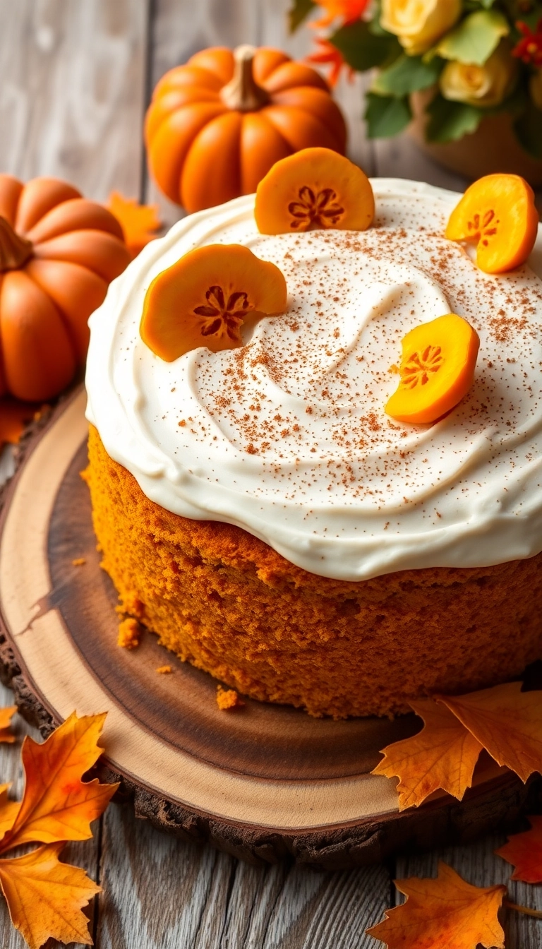 21 Fall-Themed Cake Ideas That'll Make Your Taste Buds Dance! - 11. Butternut Squash Cake