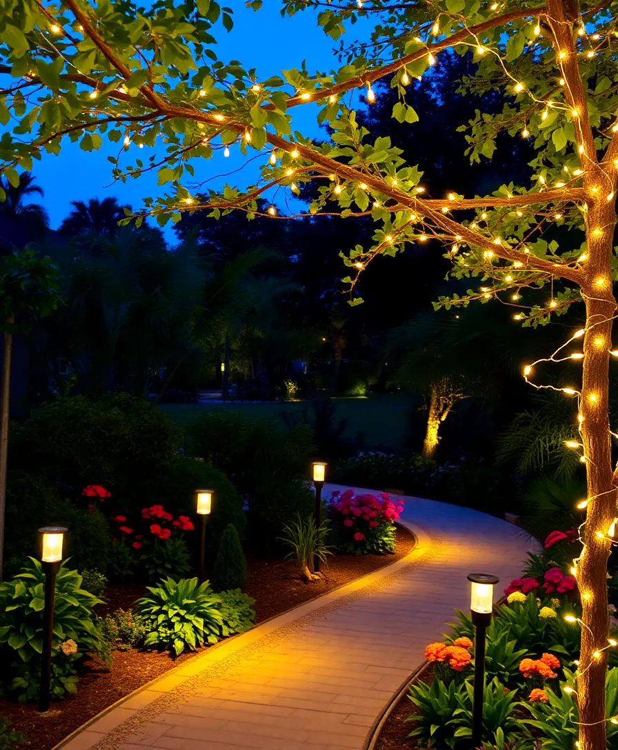 21 Inspiring Garden Design Ideas That'll Transform Any Space Into a Paradise! - 17. Garden Lighting: Illuminate Your Space