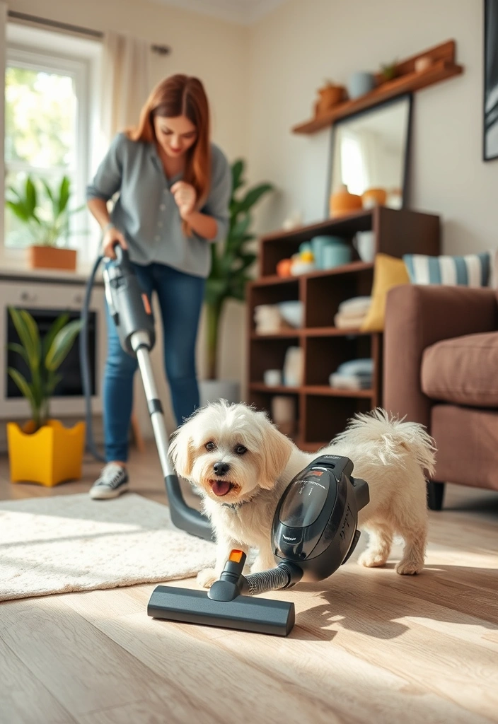 25 Pet Grooming Hacks That Will Save You Time and Money (Even Your Pet Will Love #12!) - 18. Tidy Up with a Pet Hair Vacuum