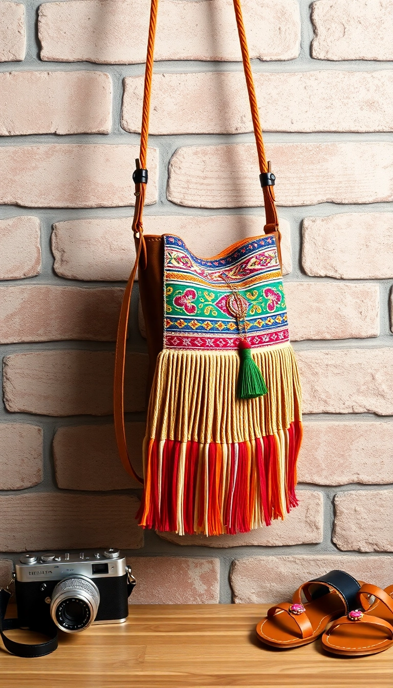 21 Trendy College Bags for Women That Are Perfect for Every Style! - 3. Boho-Chic Sling Bag