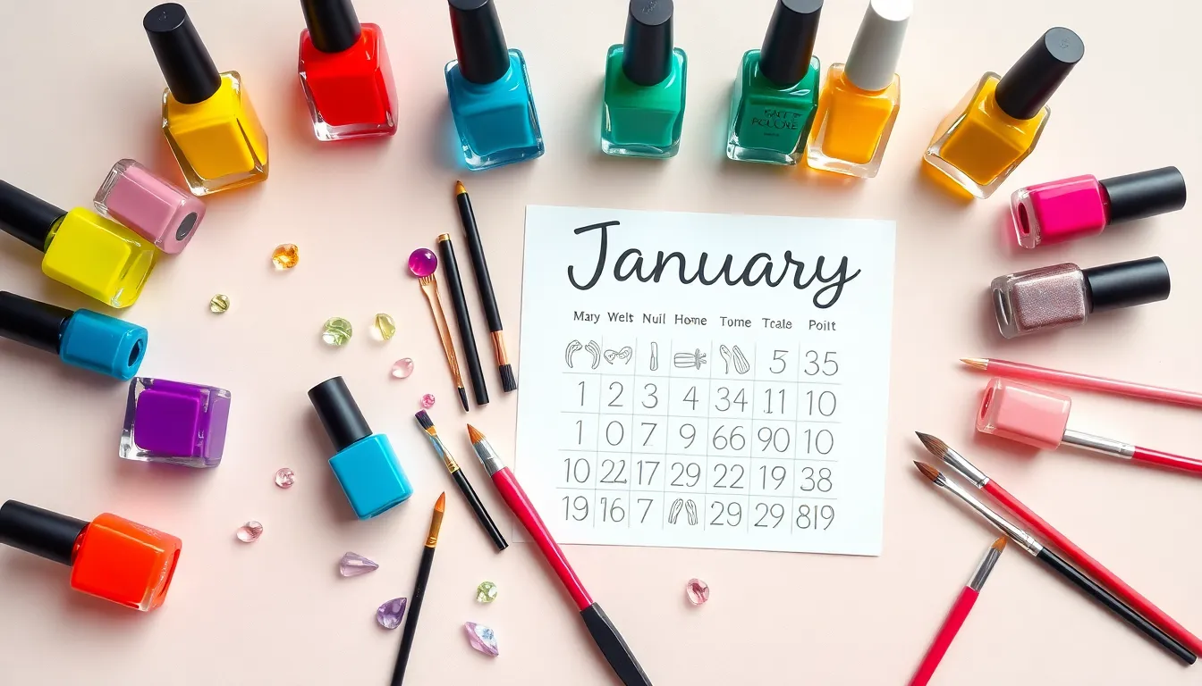 Join the 15-Day January Nails Challenge: 15 Days of Fun Nail Designs!