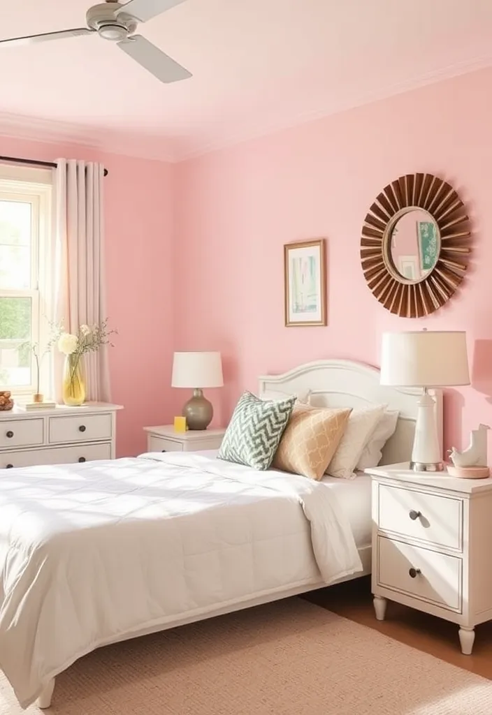 21 Stunning Bedroom Makeovers Under $100 (You Won't Believe #12!) - 17. Fresh Paint Touches