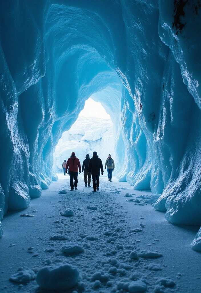 20 Ice-olated Adventures Trips to Inspire Your Next Journey (You'll Want to Book #11!) - 6. Ice Cave Exploration in Alaska