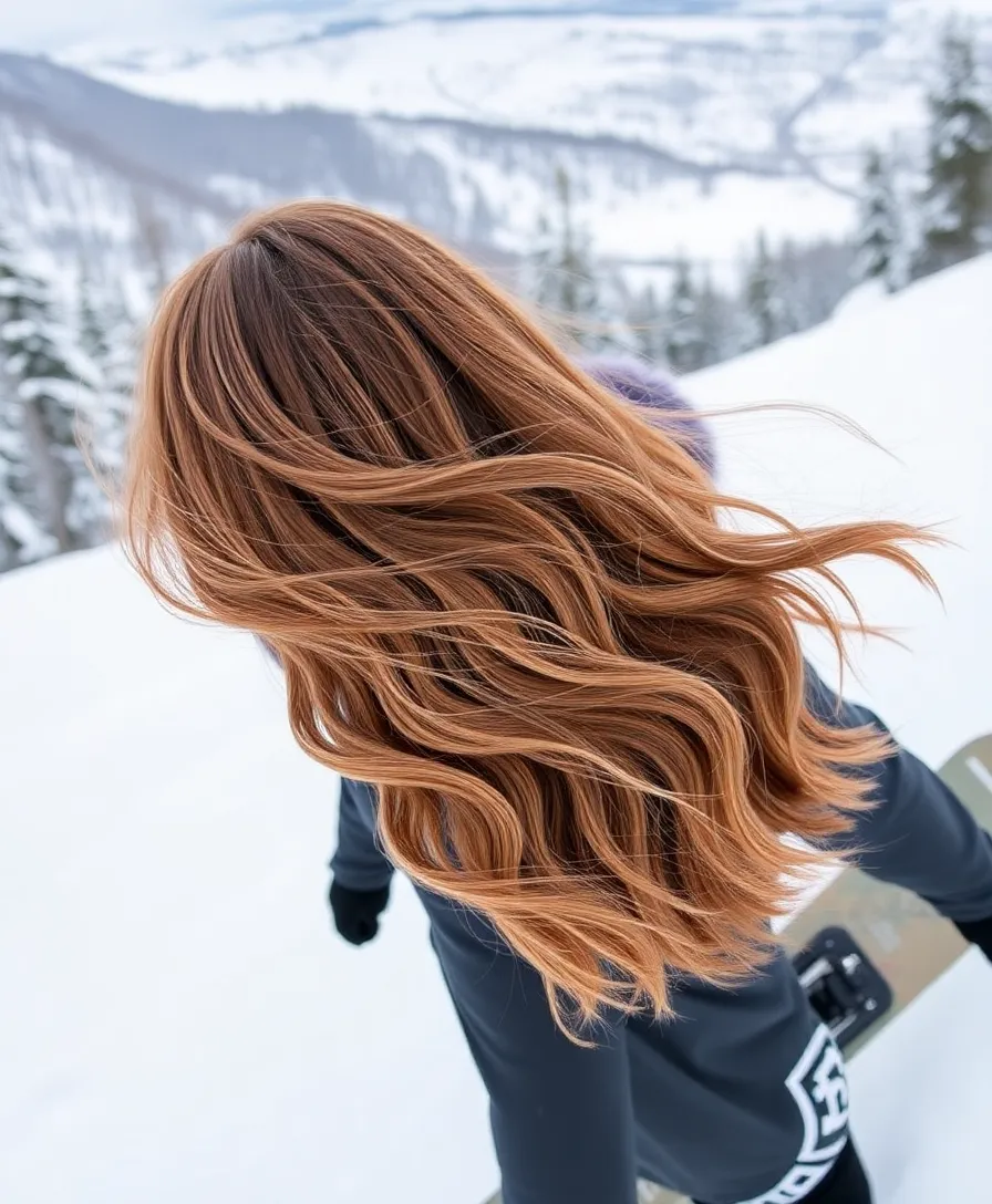 12 Trendy Snowboarding Hairstyles That Will Make You the Star on the Slopes! - 11. The Layered Look