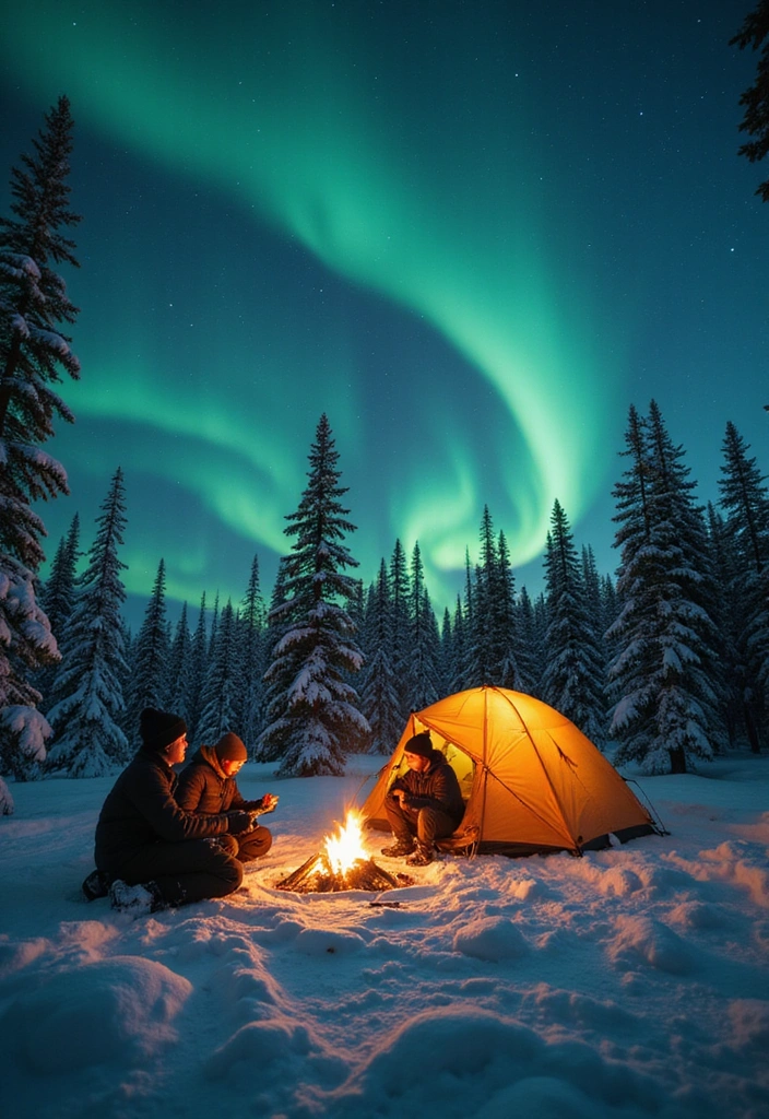 20 Ice-olated Adventures Trips to Inspire Your Next Journey (You'll Want to Book #11!) - 17. Winter Camping in Lapland
