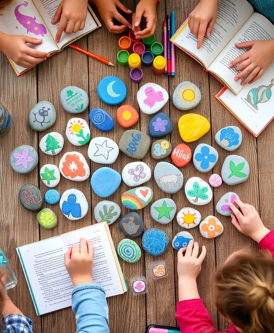 25 Adorable DIY Christmas Gifts for Kids That They'll Treasure Forever! - 10. Handmade Story Stones