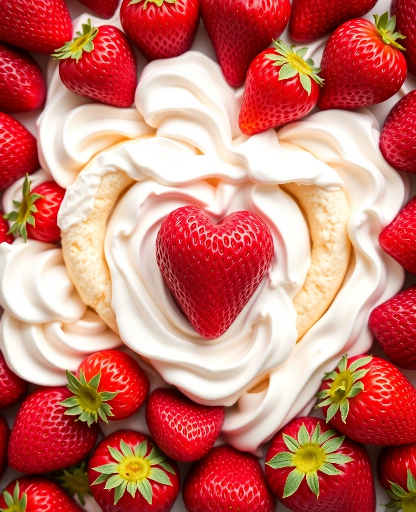 6 Fun Baking Ideas for Valentine's Day That Will Make You a Star Baker! - 1. Heart-Shaped Strawberry Shortcakes