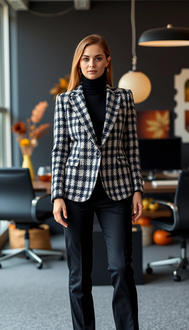 15 Stunning Thanksgiving Outfits to Elevate Your Holiday Style - 4. Chic Tailored Blazer